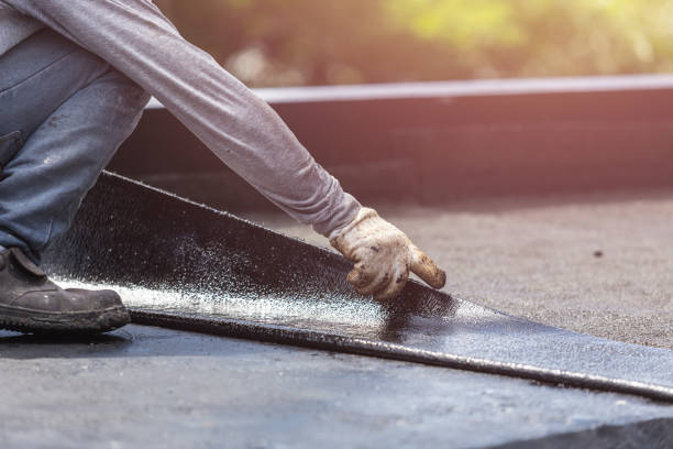 Professional Exterior Waterproofing technician working in Wausau, WI
